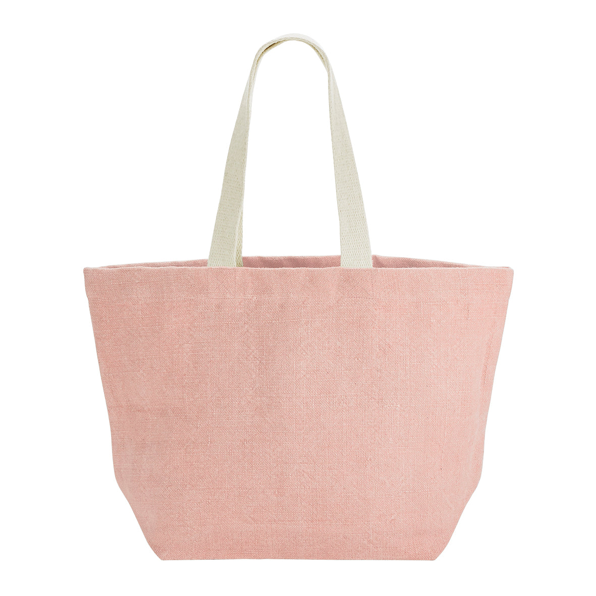 BBW466 Soft washed jute beach bag