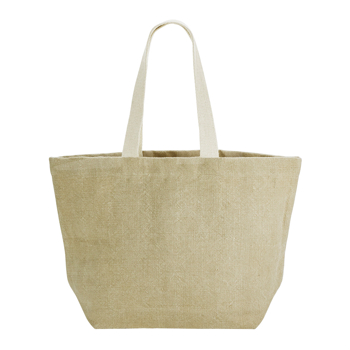 BBW466 Soft washed jute beach bag