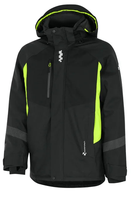Univern Protec 2.0 Svart/Gul Vinterjakke