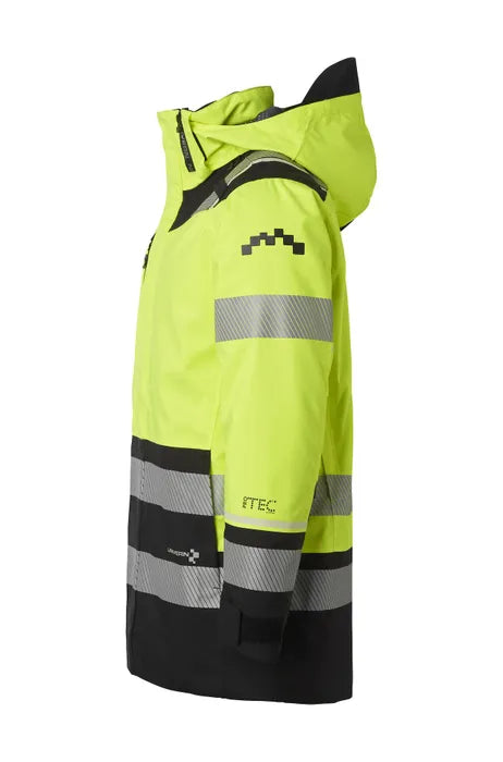 UNIVERN JAKKE 2-IN-1 PROTEC KL. 2/3 GUL/SVART