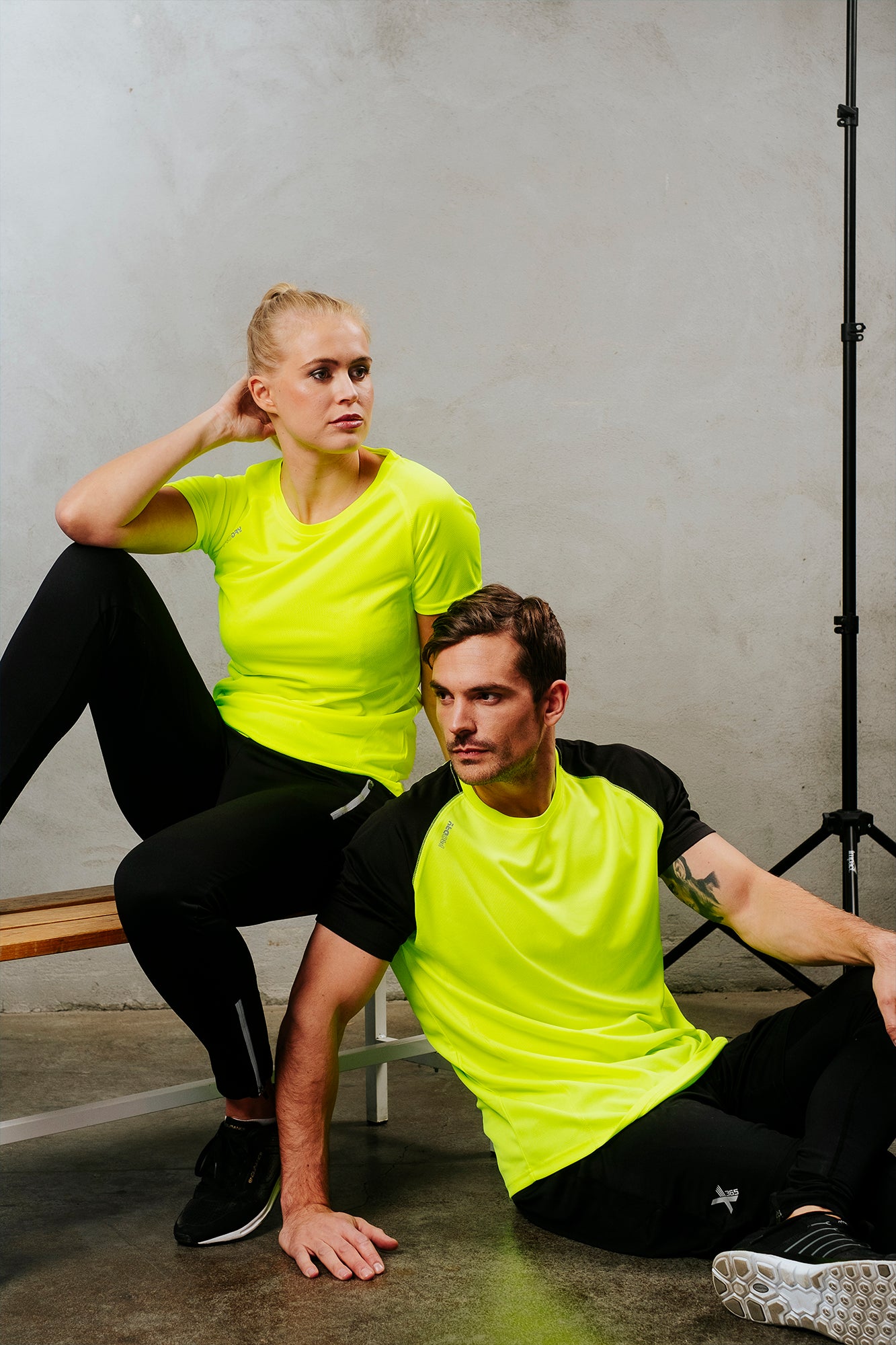 0113 Dragon Kontrast T-Shirt Pro-Dry