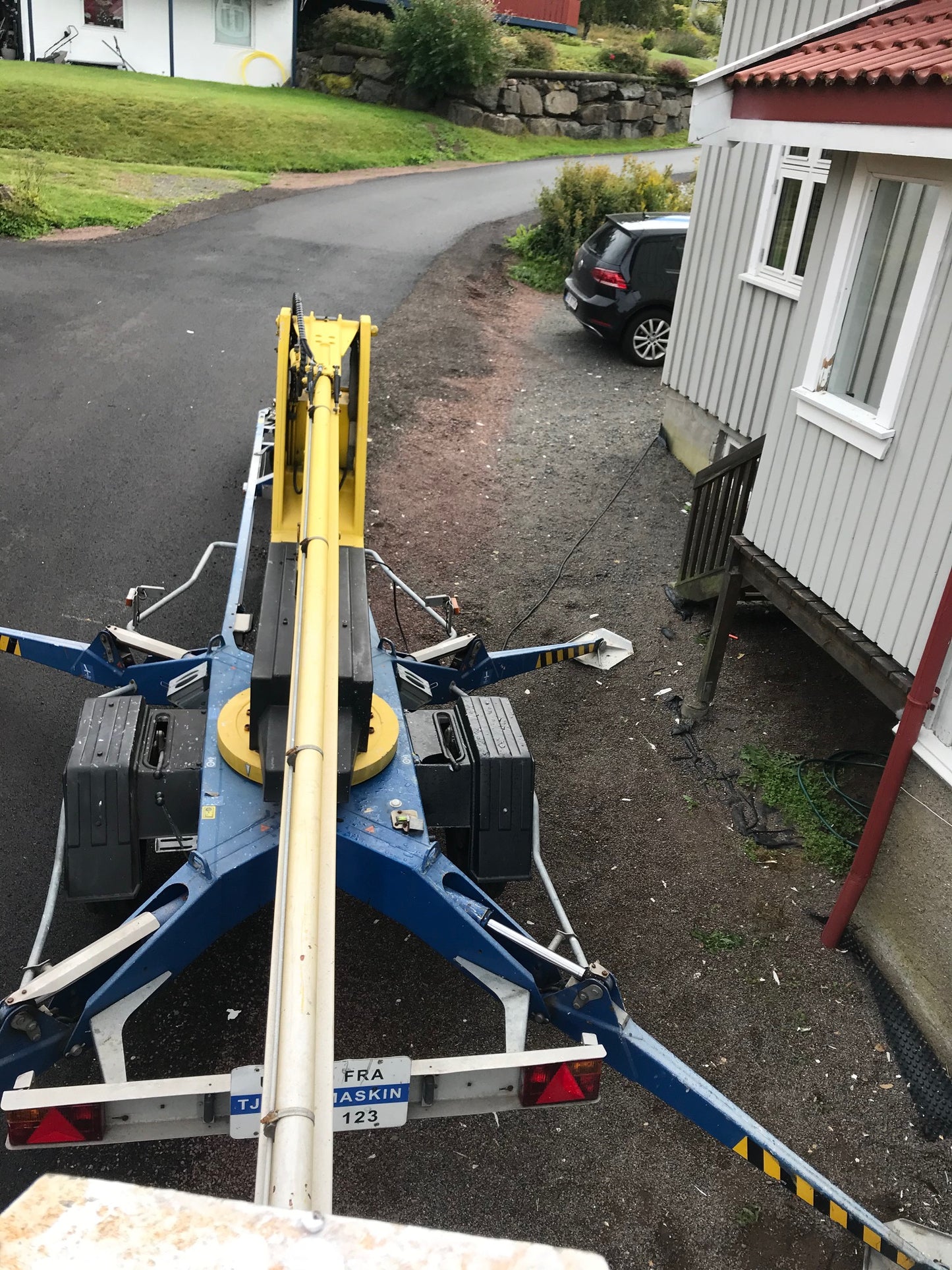 Vask, Skrap og Maling av Villa på Nøtterøy