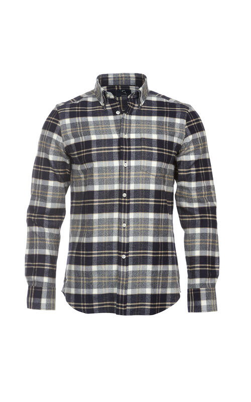 Fabian Flanell Skjorte MultiBlue