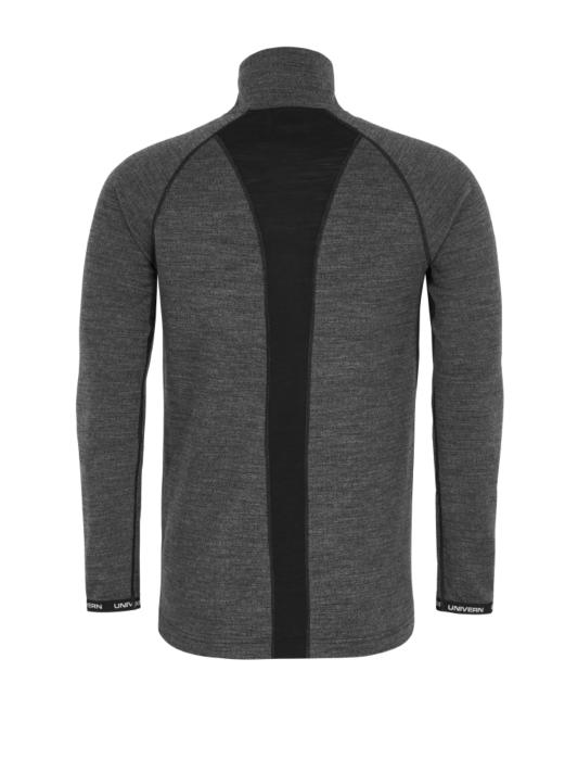 Geilo 2.0 Polotrøye i Merino Ull med Zip Herre