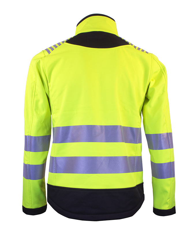 7083 HI-VIS Softshell Jacket Kl. 3