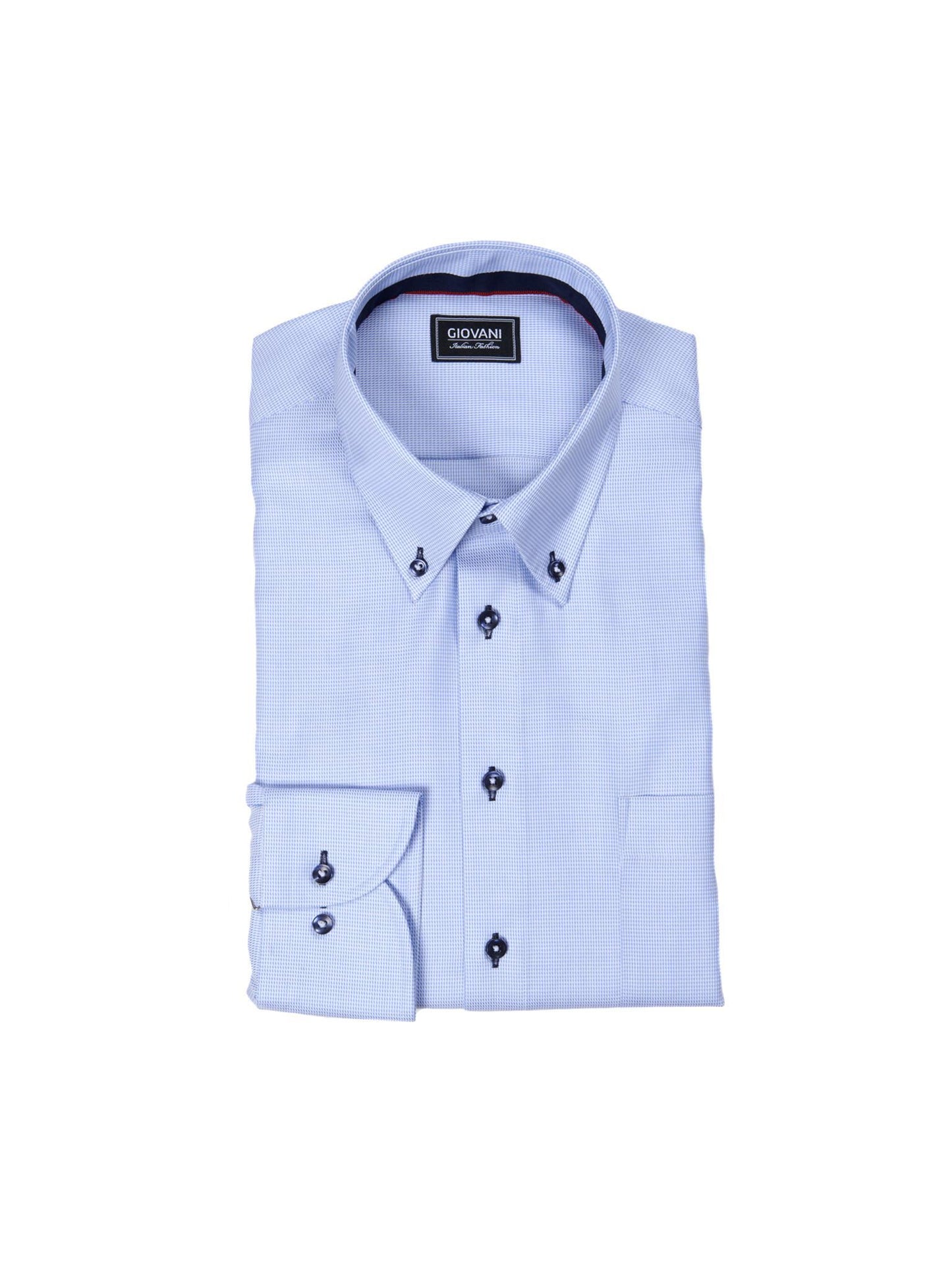 GBCS094 Dress Skjorter Button Down Slim Fit